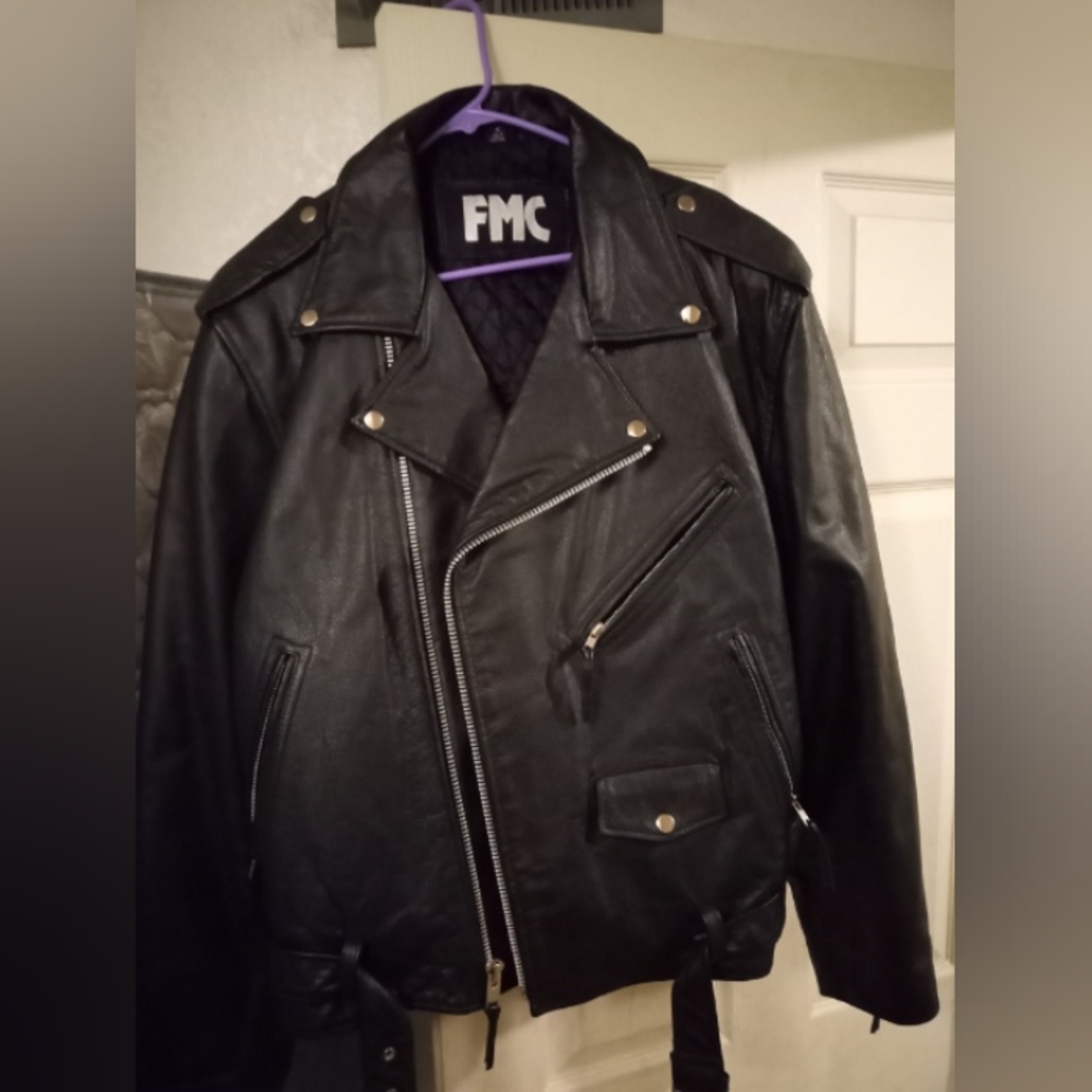 FMC Leather motorcycle jacket